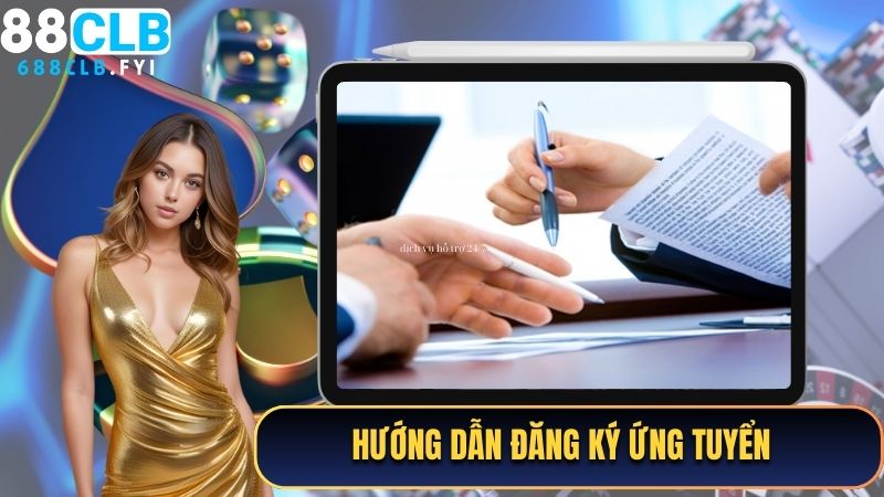 Hướng dẫn đăng ký ứng tuyển công việc tại 88CLB